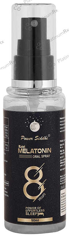 Power Siddhi Ratri Melatonin Oral Spray