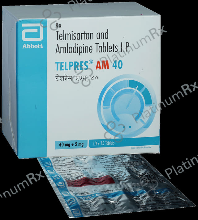 Telpres AM 5/40mg Tablet 15s