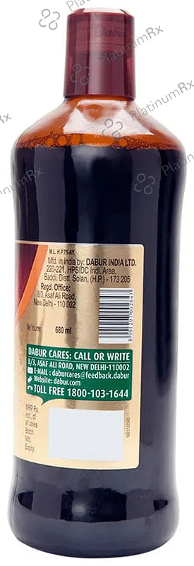 Dabur Abhayarishta - Eases Piles, Constipation & Gastrointestinal Health 680 ml