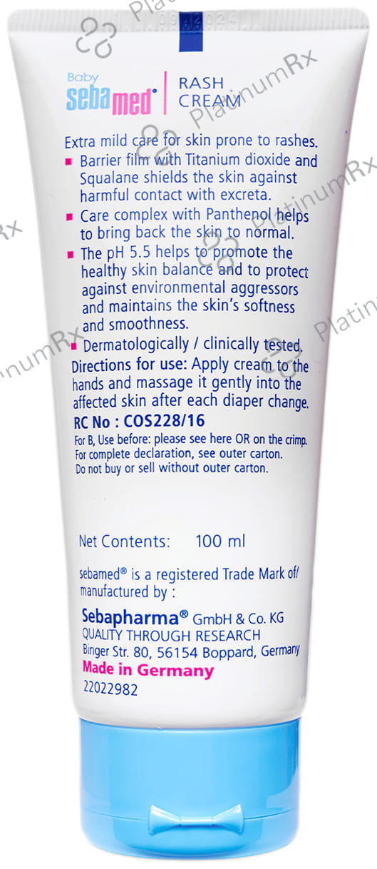 Sebamed Baby Rash Cream 100ml