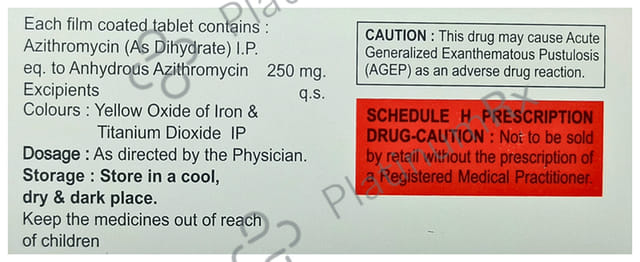 Azlin 250mg Tablet 6s