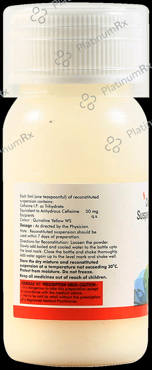 Cefaglen 50mg Dry Syrup 30ml