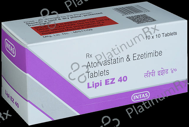 Lipi EZ 40/10mg Tablet 10s