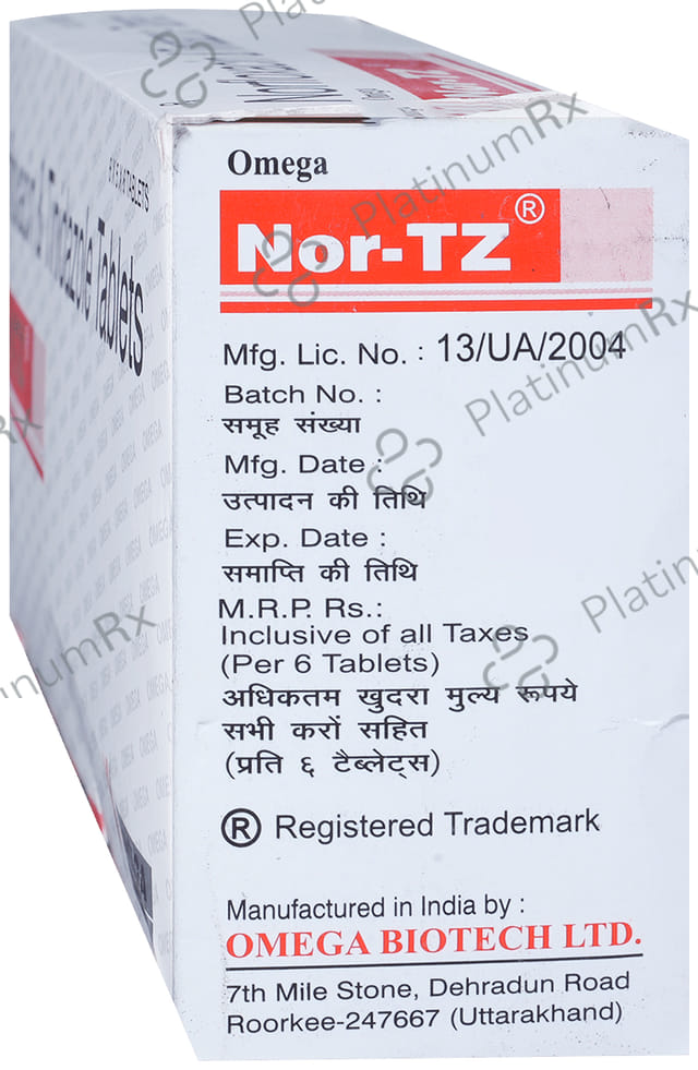 Omega Nor-TZ Tablet