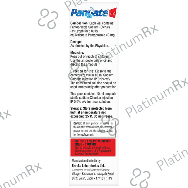Pangate I.V. Injection