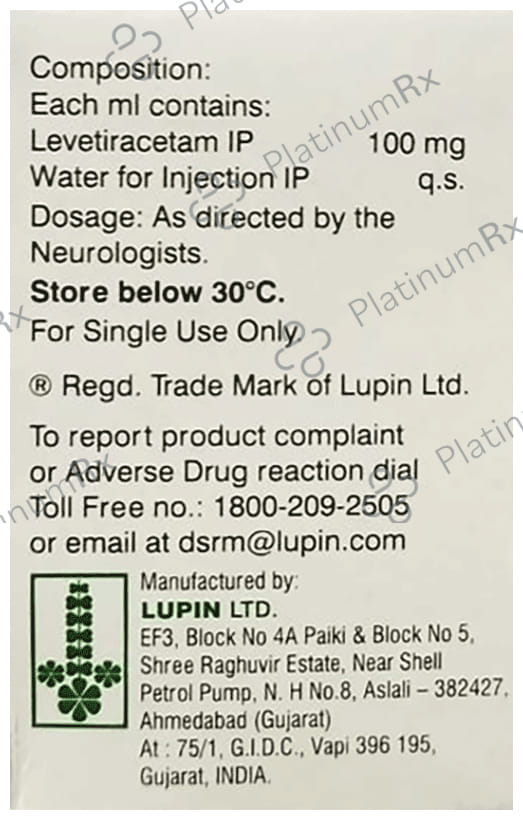 Epilive 100mg Injection
