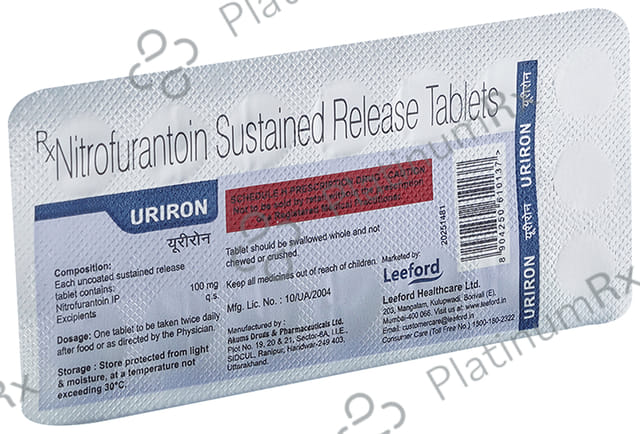 Uriron 100mg Tablet SR 14s