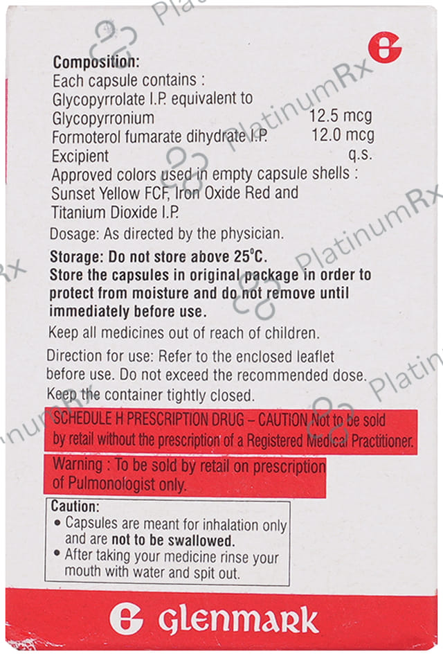 Airz F 12/12.5mcg Capsule 30s