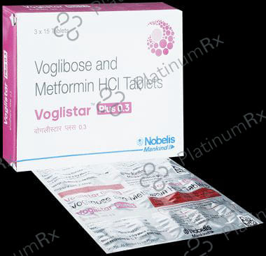 Voglistar Plus 0.3mg Tablet 15s