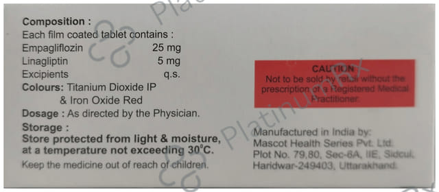 Empanow LN 25/5mg Tablet 10s