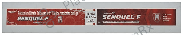 Senquel F Foaming Medicated Oral Gel 50gm