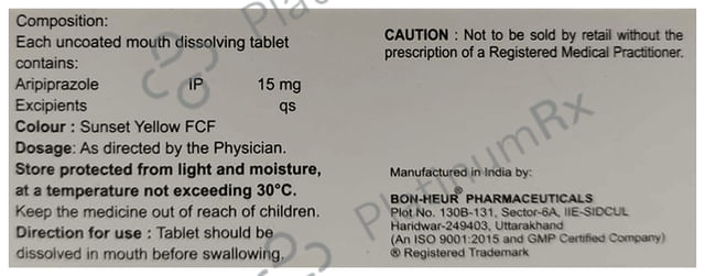 Arpisam 15mg Tablet 10s