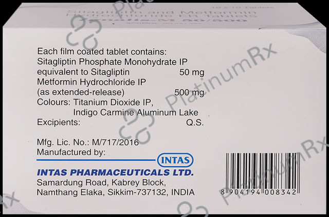 Ignalis M 50/500mg Tablet ER 10s