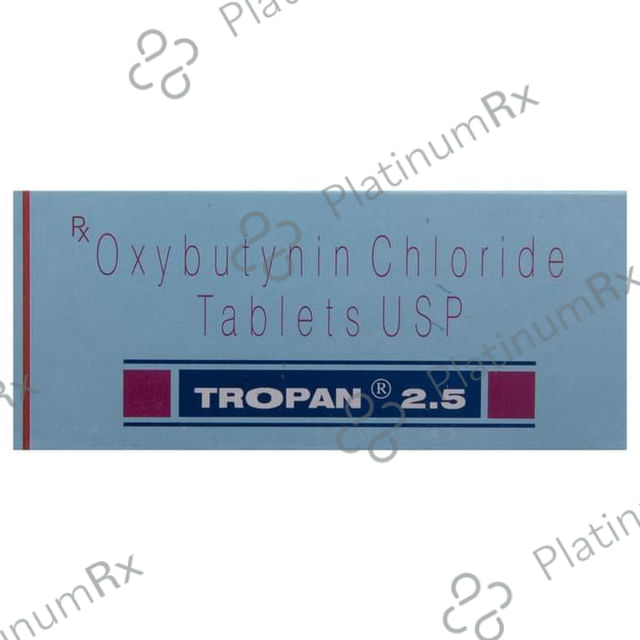 Tropan 2.5mg Tablet 10s