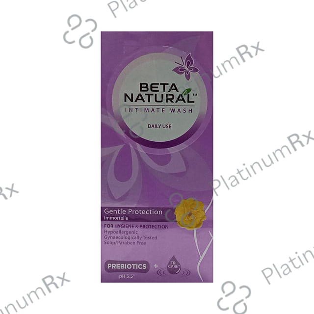 Beta Natural Intimate Wash Immortelle Liquid 100ml