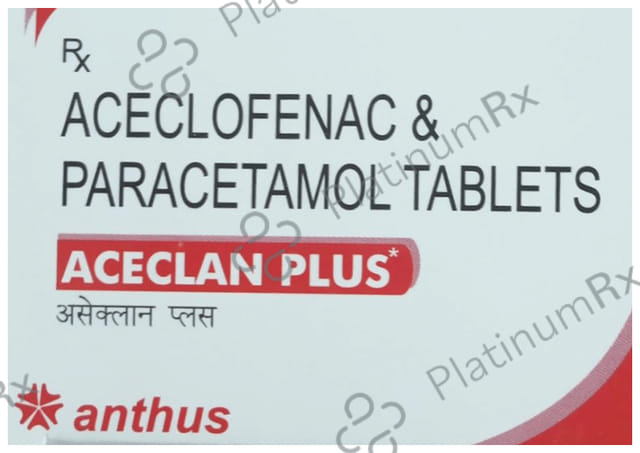 Aceclan Plus 100/325mg Tablet 10s