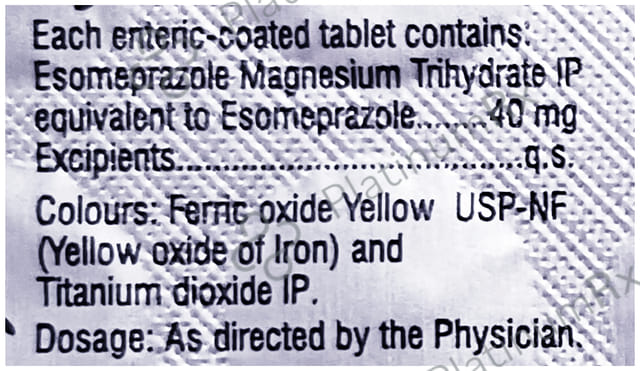 Yes 40mg Tablet 15s
