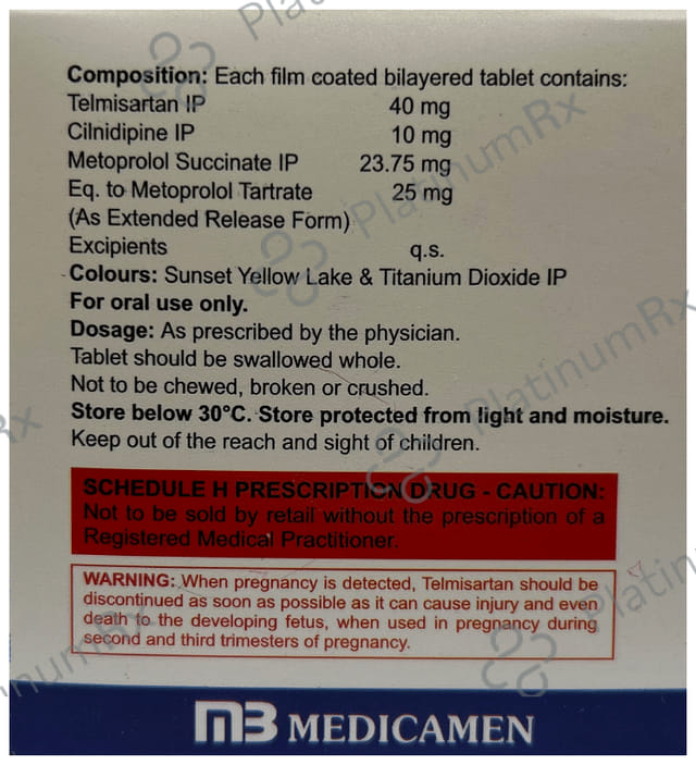 Affotel MLN 25mg Tablet ER 10s