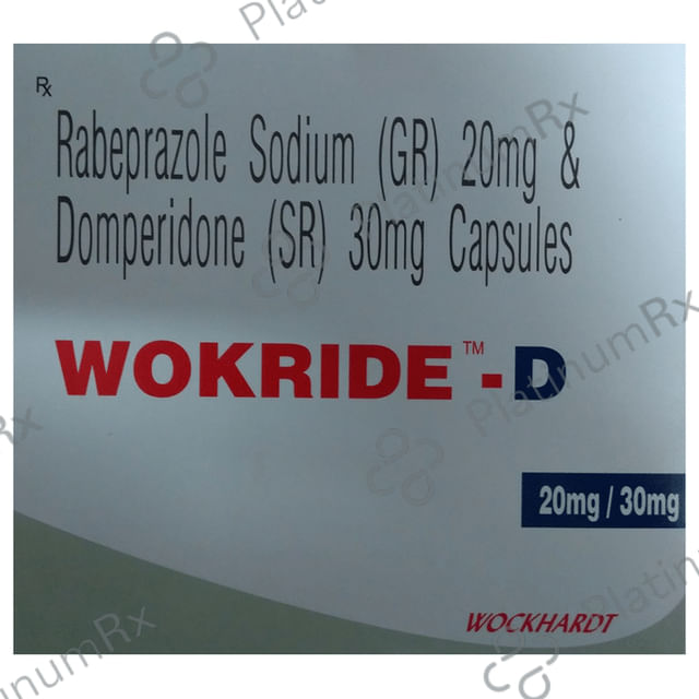 Wokride D 30/20mg Capsule SR 10s
