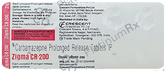 Zigma 200mg Tablet CR