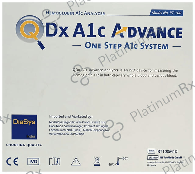 Circa Qdx A1c Advance Hemoglobin Analyzer