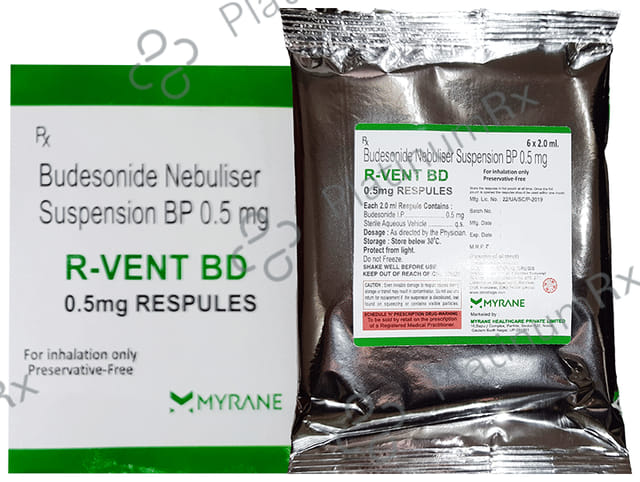R Vent BD 0.5mg Respules 6X2ml