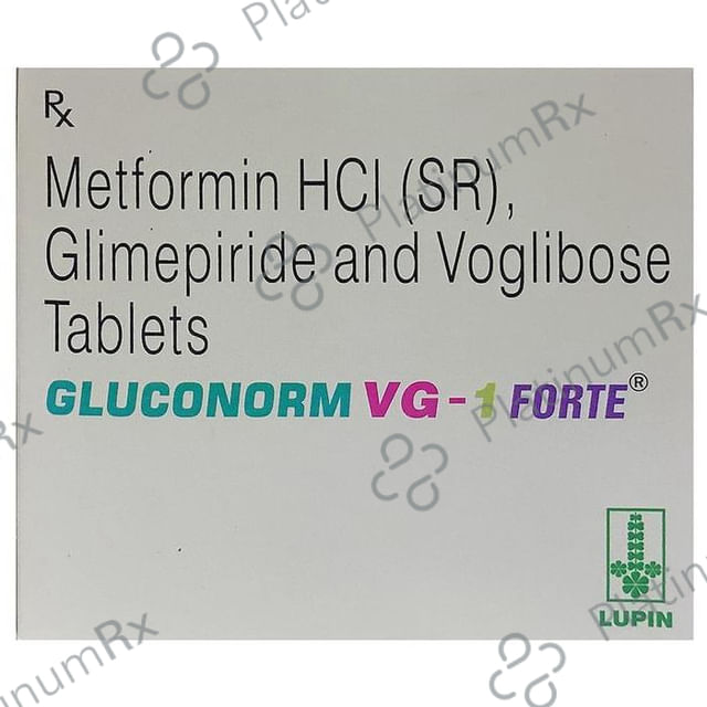 Gluconorm VG 1 Forte Tablet SR 15s