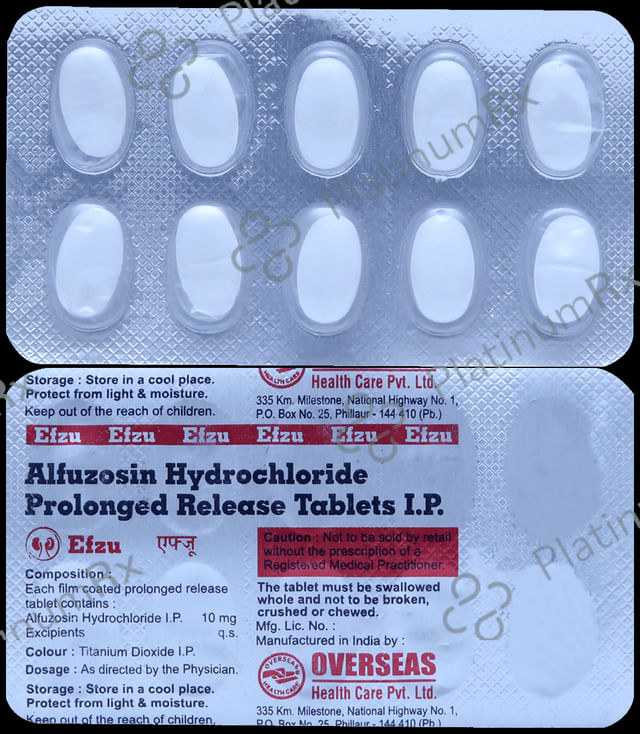 Efzu 10mg Tablet 10s