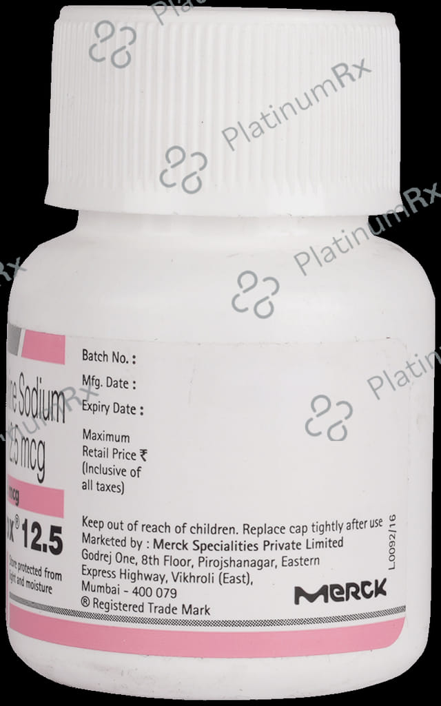 Euthyrox 12.5mcg Tablet 100s