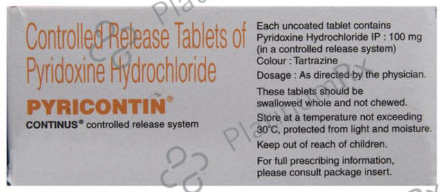 Pyricontin CR 100mg Tablet 10s