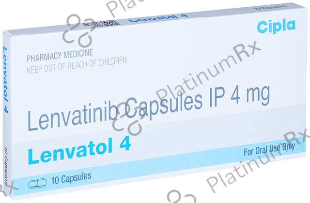Lenvatol 4mg Capsule 10s