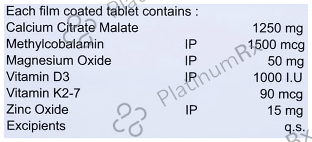 Calsig XT Tablet 10s