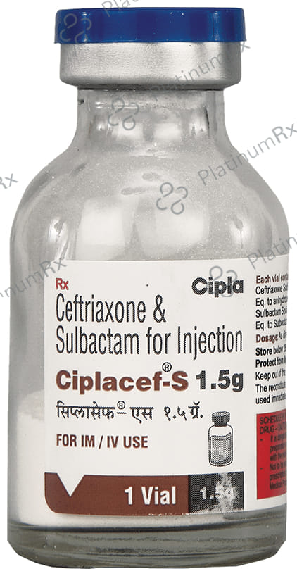 Ciplacef S 1.5gm Injection 1s