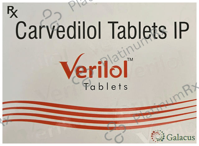 Verilol 3.125mg Tablet 10s
