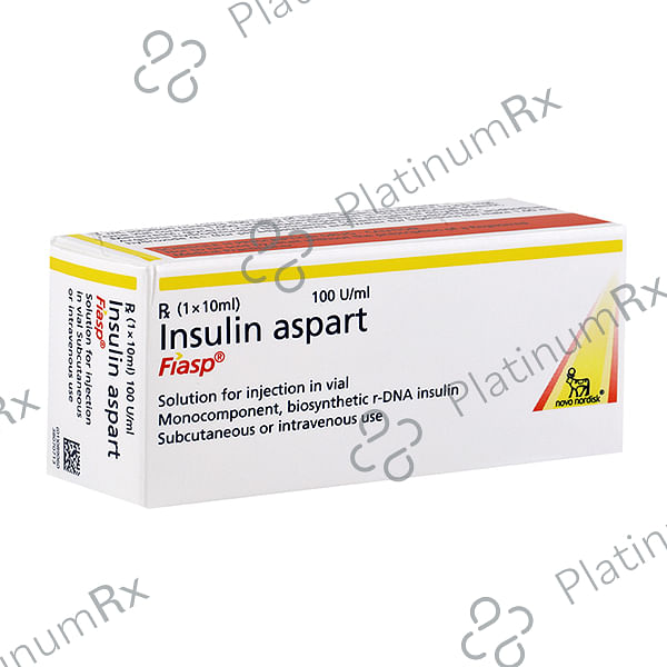 Fiasp (100 IU/ml) (1*10ml Vial)