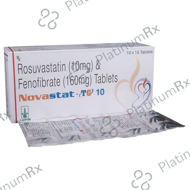 Novastat TG 10 160/10mg Tablet 15s