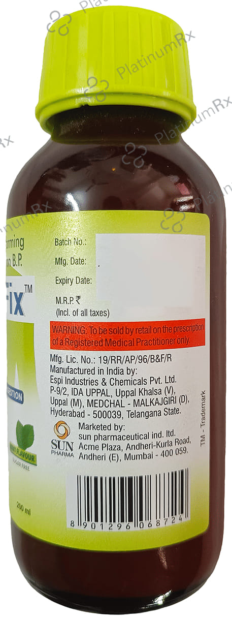Pepfix Mint Flavour Suspension 200ml