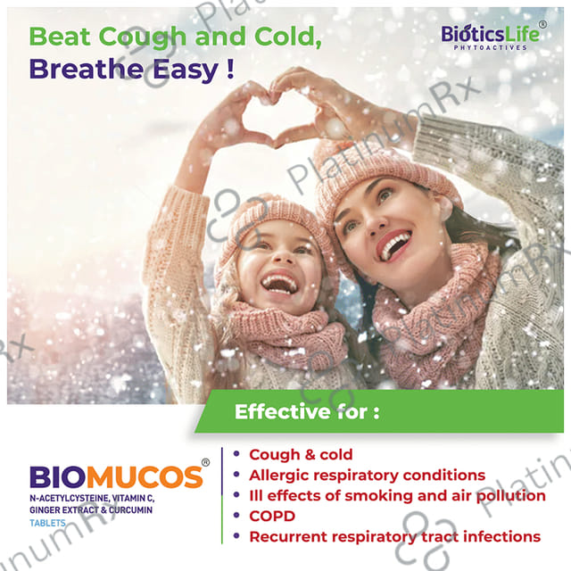 BioticsLife Biomucos Tablet