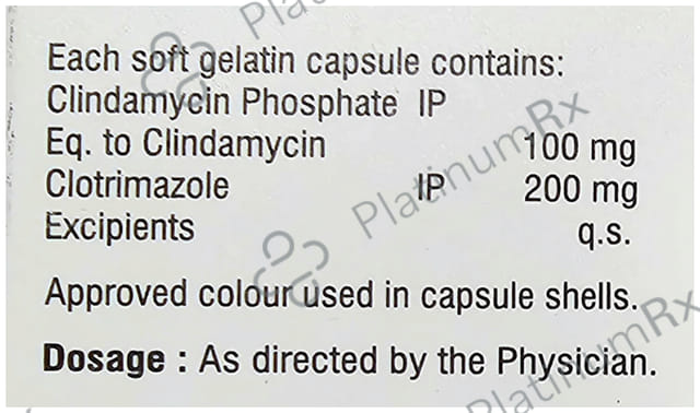 Eilecan CL Softgel Capsule 100/200mg Soft Gelatin Capsule 3s