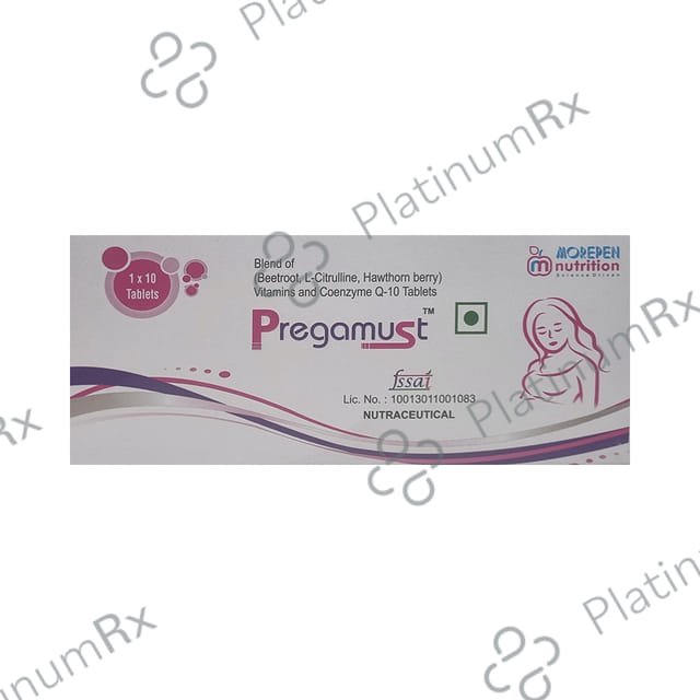 Pregamust Tablet 10s