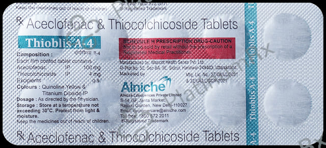 Thioblis A 4 Tablet