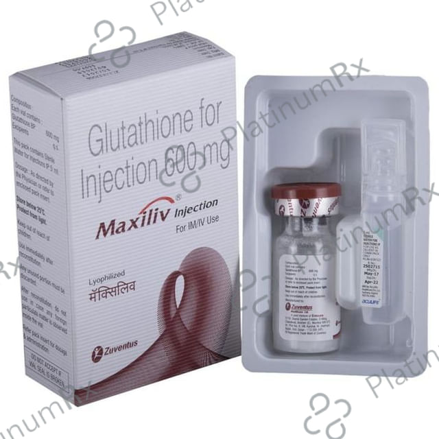 Maxiliv 600mg Injection 1s