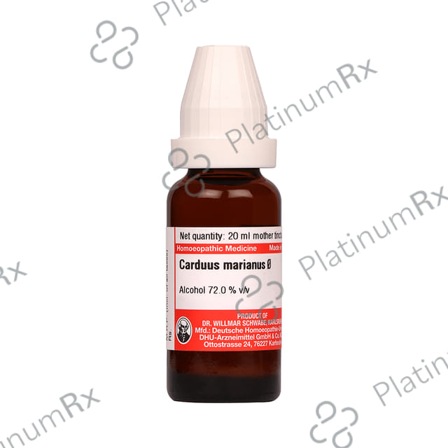 Dr Willmar Schwabe Germany Carduus Marianus Mother Tincture Q