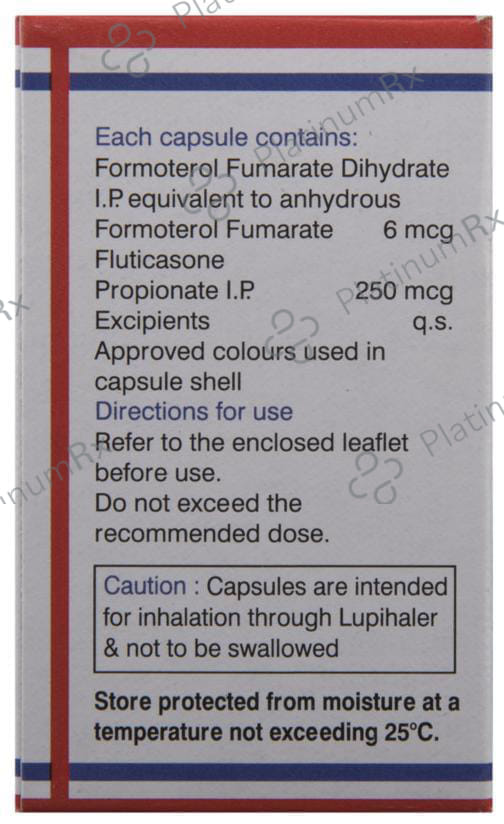 Formoflo 250/6mcg Transcaps 30s