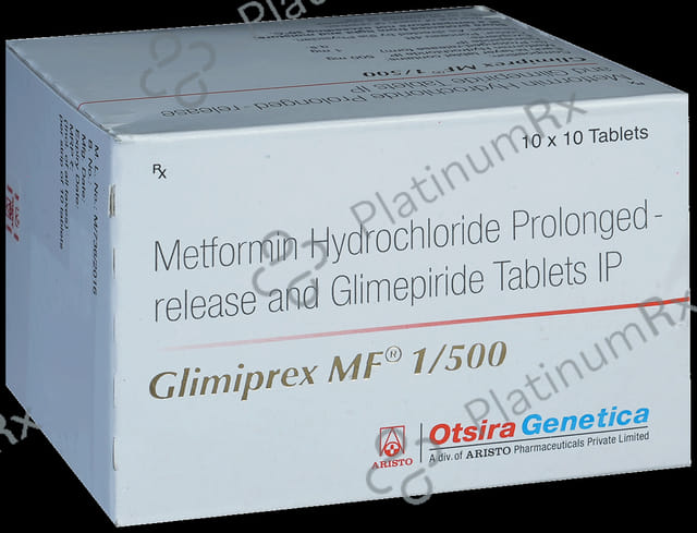 Glimiprex MF 1/500mg Tablet PR 10s