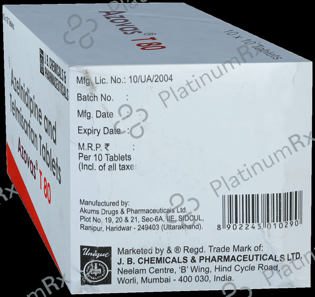 Azovas T 80 Tablet
