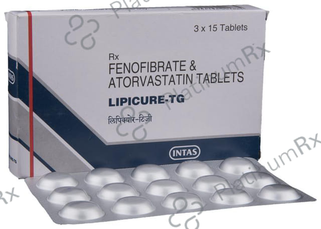 Lipicure TG 10/160mg Tablet 15s