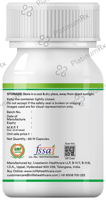 Inlife Pre and Probiotics for Gut Health - Capsule