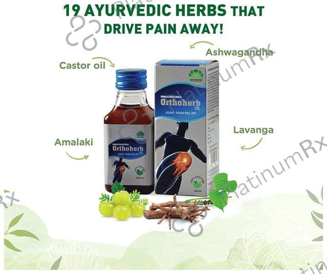 Pankajakasthuri Orthoherb Oil 100ml