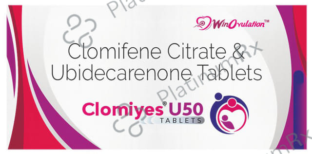 Clomiyes U 50mg/50mg Tablet